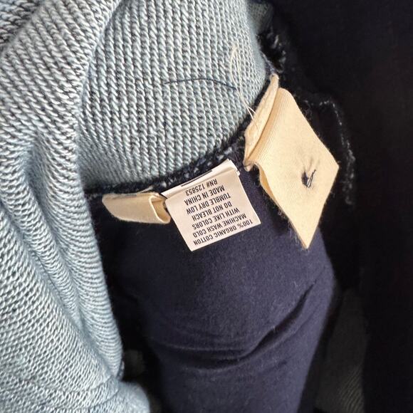 Taylor Stitch The Sunset Indigo Blue Terry Pants XXL NEW Organic Cotton Jogger - Picture 7 of 7